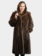 Woman's Natural Lunaraine Female Mink Fur Coat