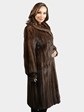 Woman's Natural Lunaraine Female Mink Fur Coat