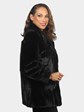 Woman's Natural Ranch Female Mink Fur Jacket