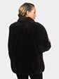 Woman's Dyed Matara Sheared Beaver Fur Jacket