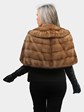 Woman's Natural Vintage Autumn Haze Mink Fur Stole