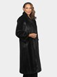 Woman's Natural Ranch Female Mink Fur Coat