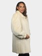 Woman's Vintage Natural Tourmaline Mink Fur Stroller