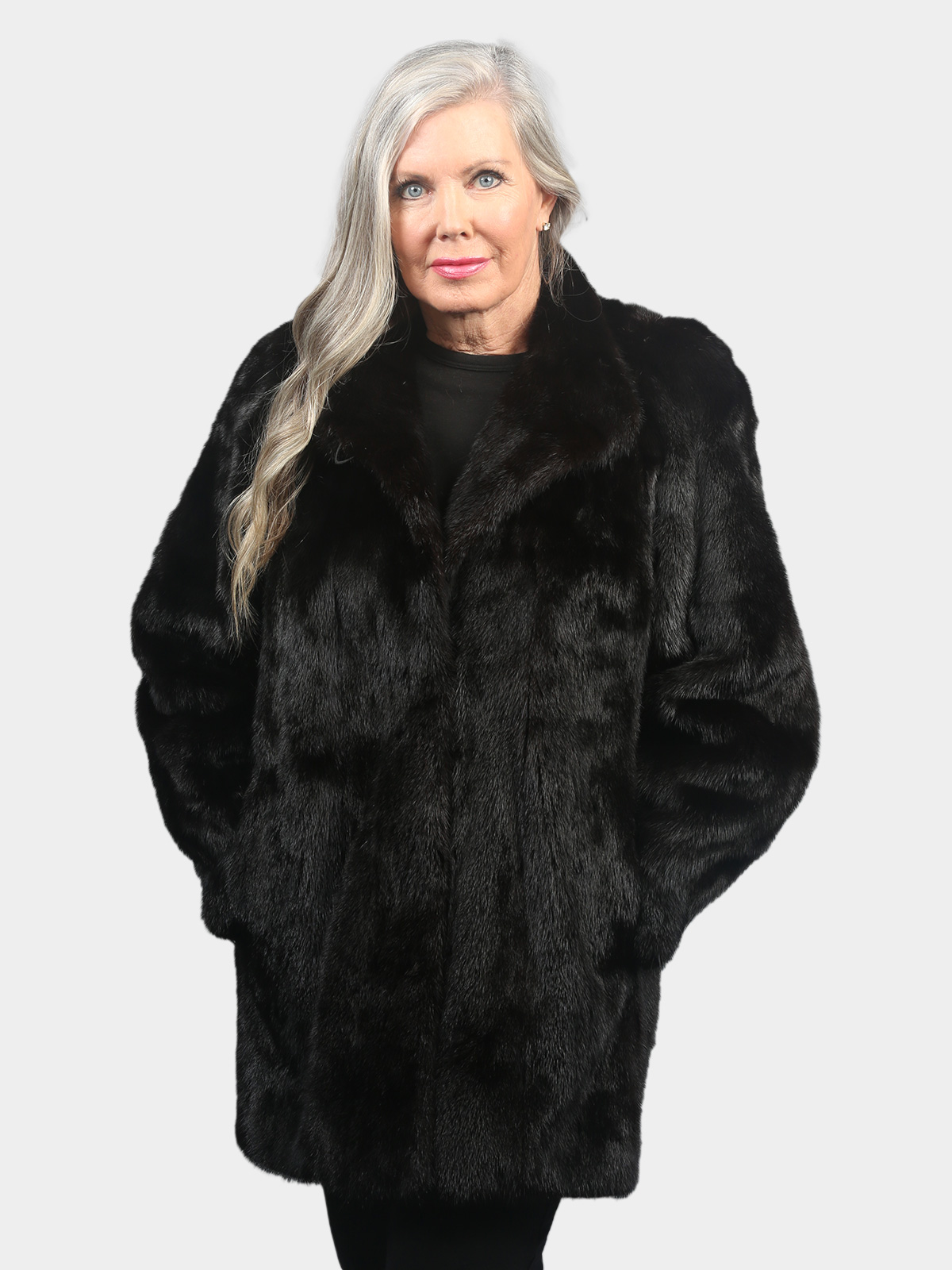 Woman's Ranch Mink Fur Jacket