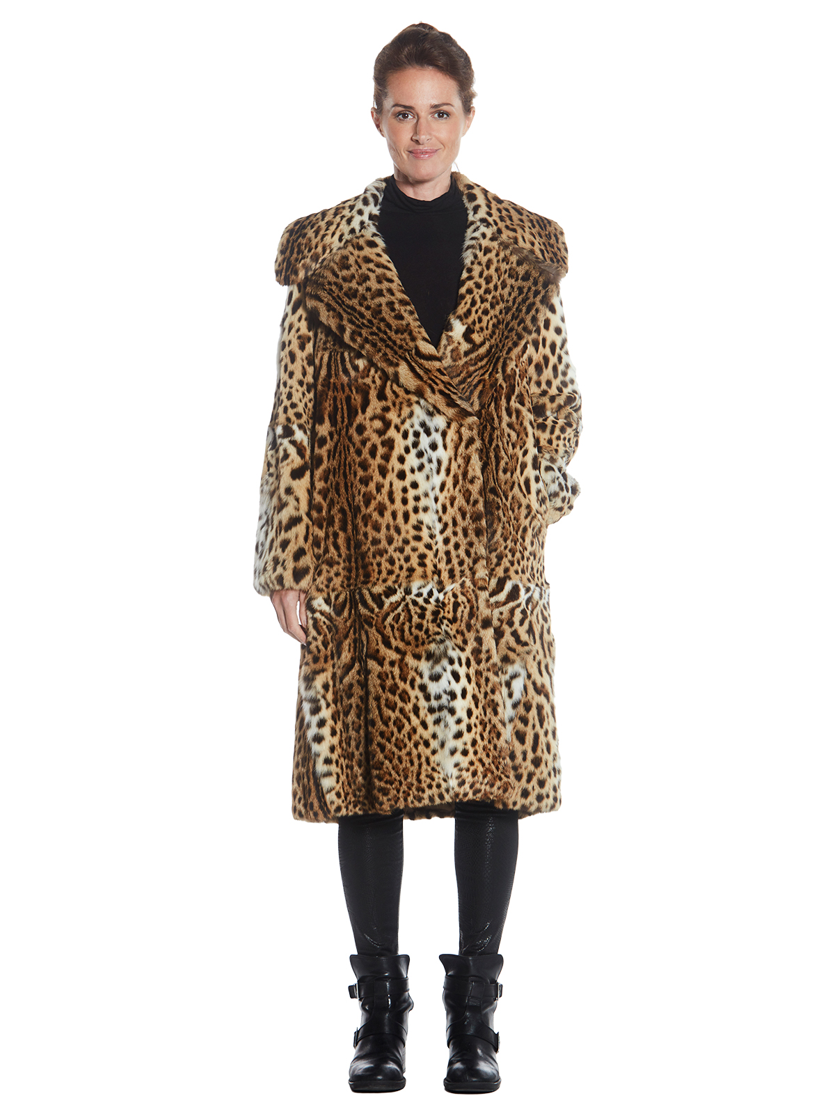 Womens Lippi Cat Fur Coat -Medium| Estate Furs