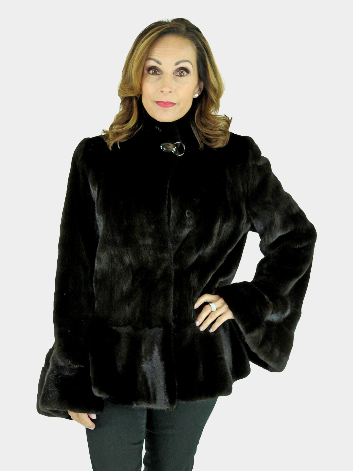 Women's Ranch Female Mink Fur Jacket (Small) | Estate Furs