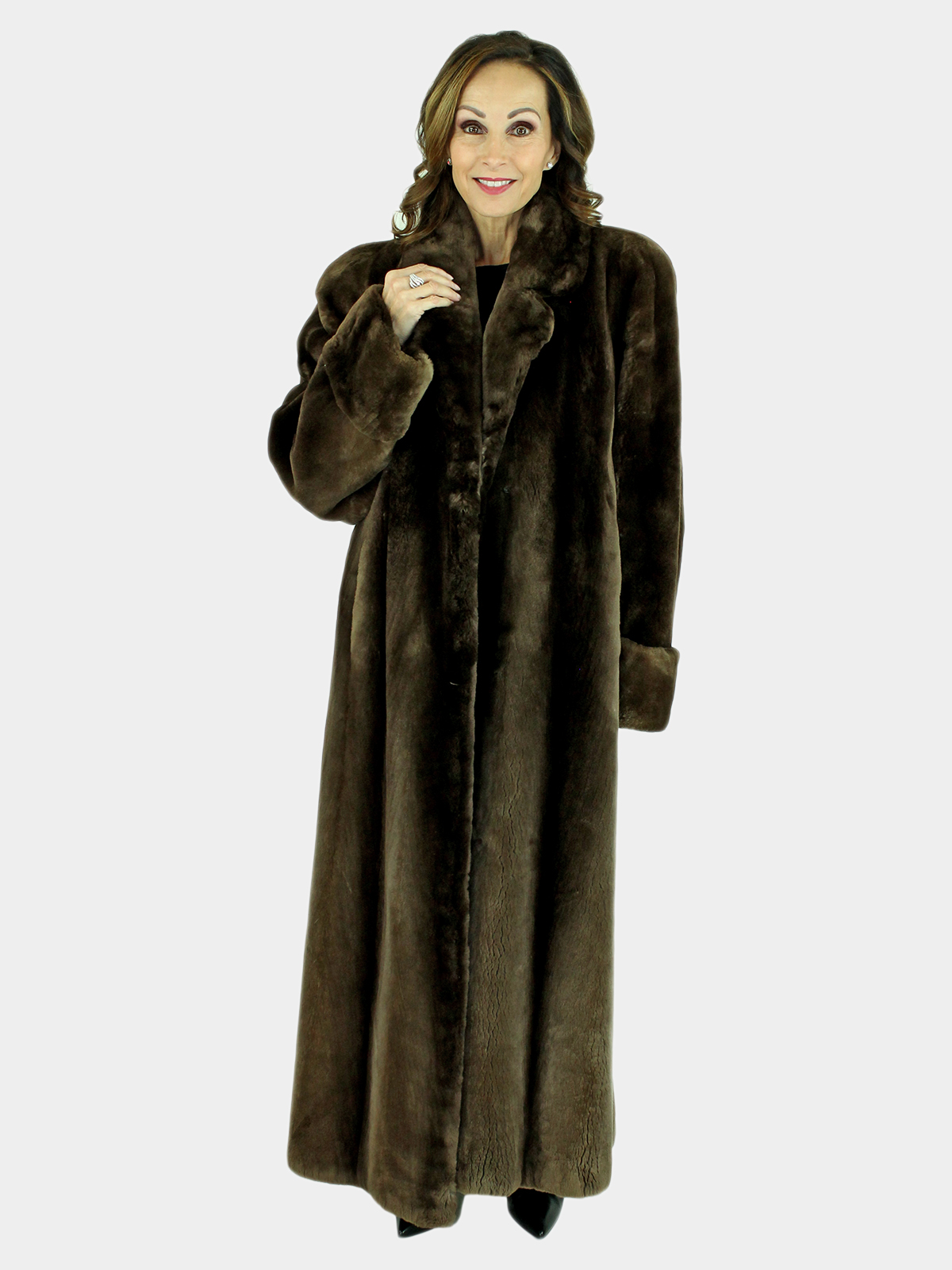 Women's Phantom Sheared Beaver Coat | Estate Furs