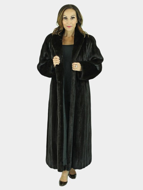 Woman's Ranch Female Mink Fur Coat