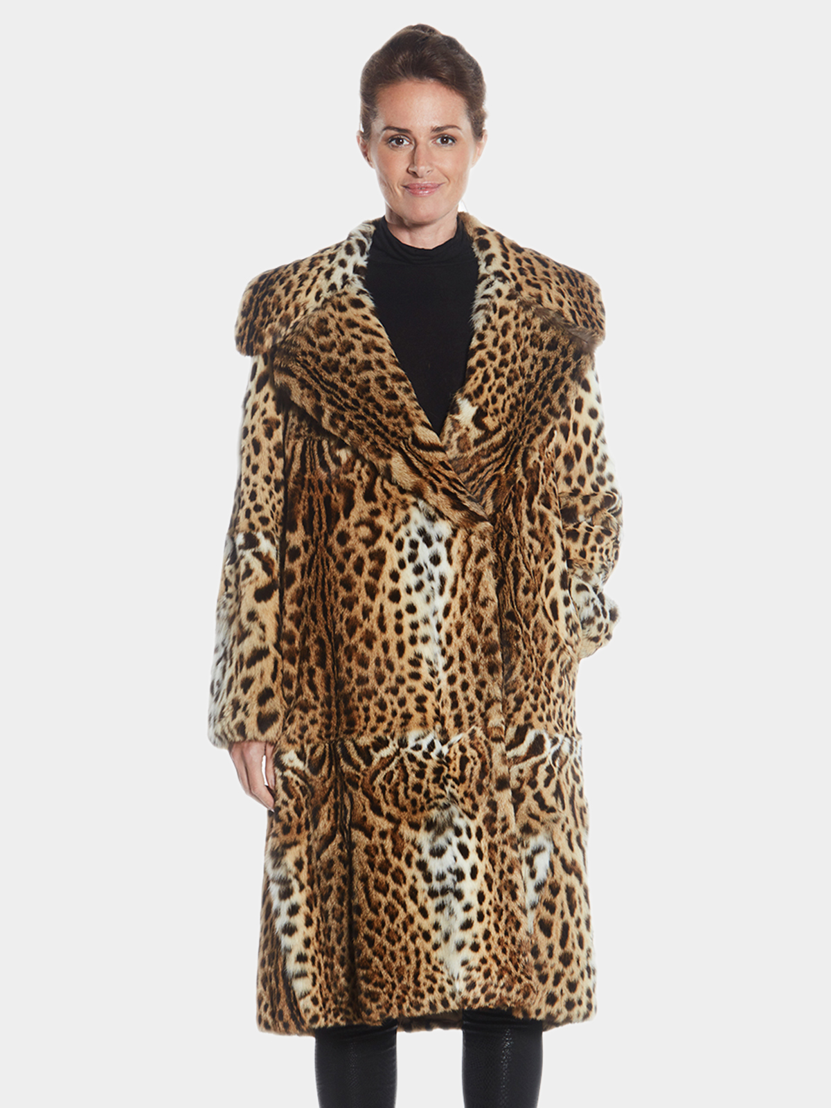 Womens Lippi Cat Fur Coat -Medium| Estate Furs