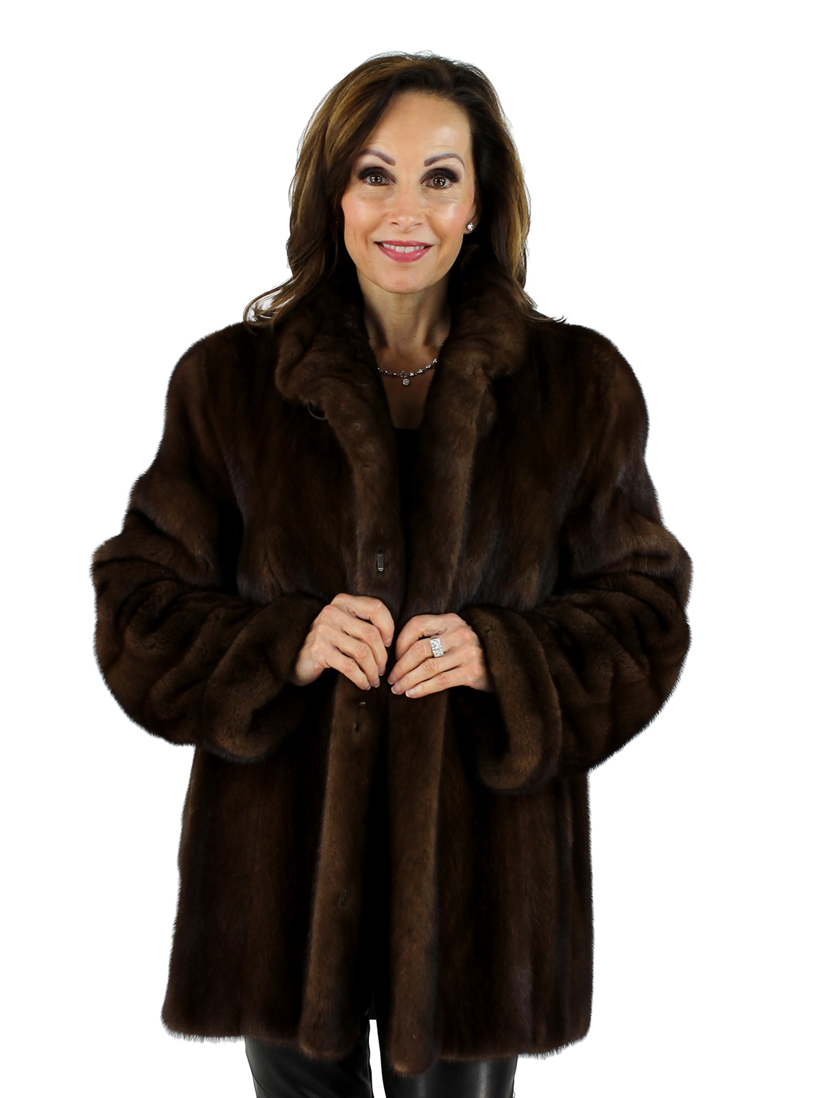 Pastel Mink Fur Stole - Women's Medium - 42228 | Estate Furs
