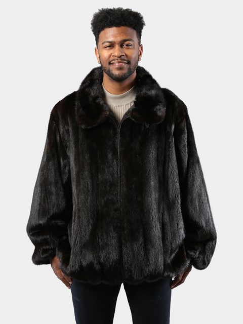 Man's Ranch Female Mink Fur Jacket