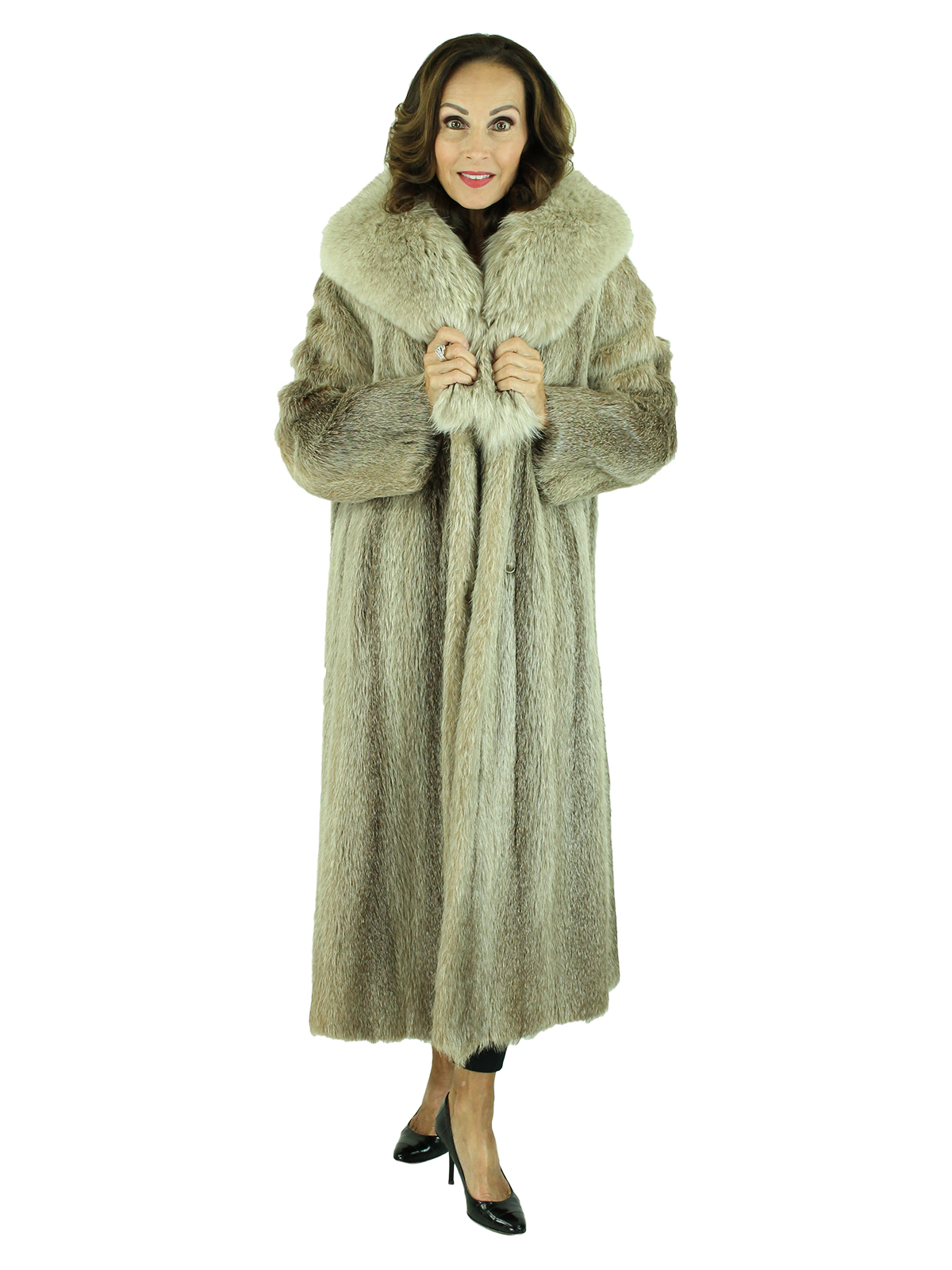 nutria fur coat