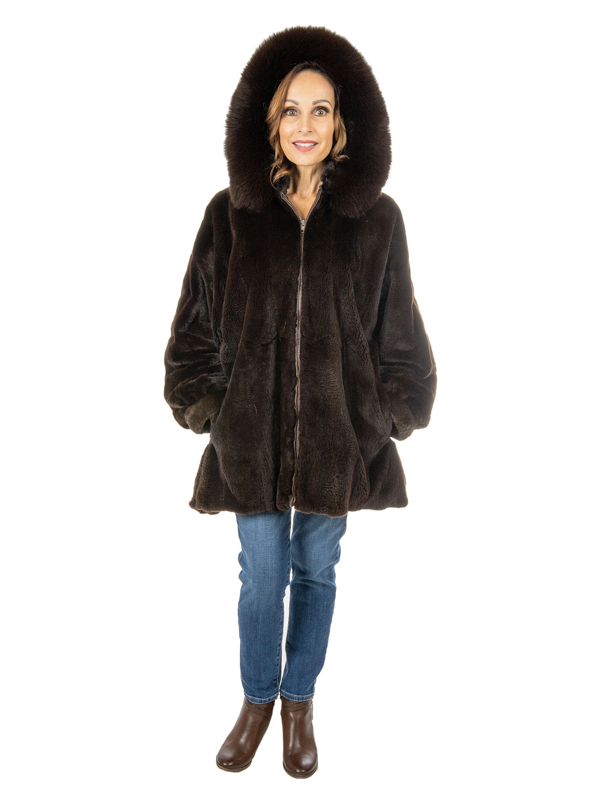 Brown Mink Jackets, Luxury Fur Collection