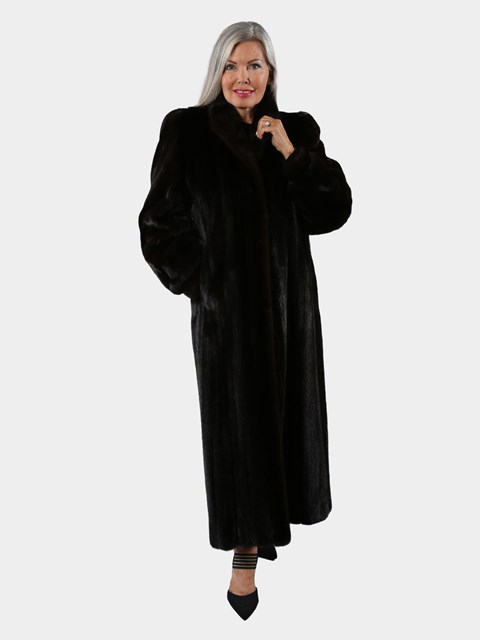 Woman's Ranch Female Mink Fur Coat