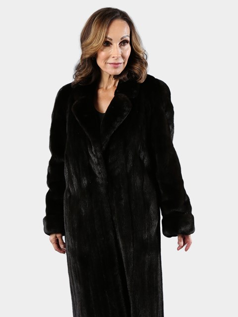 Woman's Ranch Female Mink Fur Coat