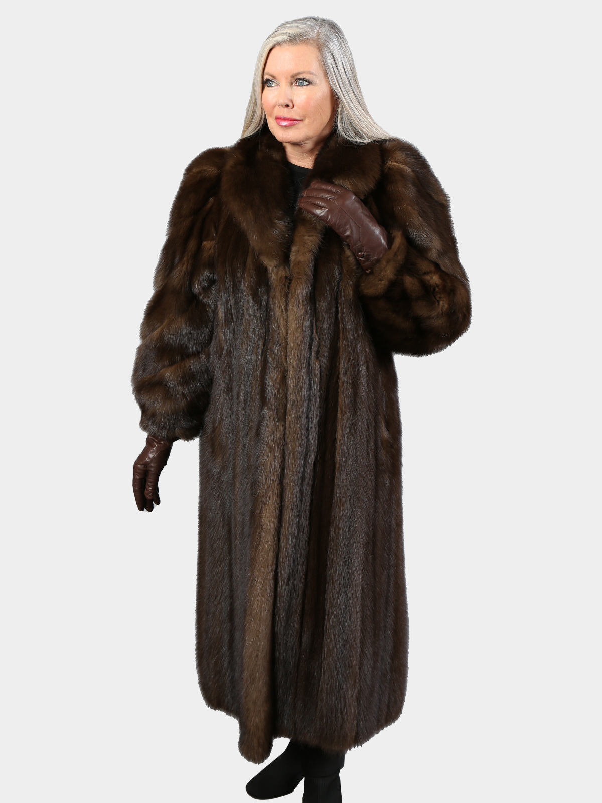 Women's　Sable　Estate　Fur　Coat　Furs