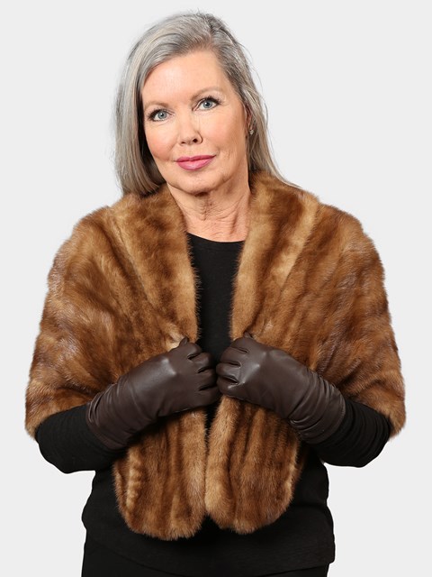 Woman's Lunaraine Mink Fur Stole