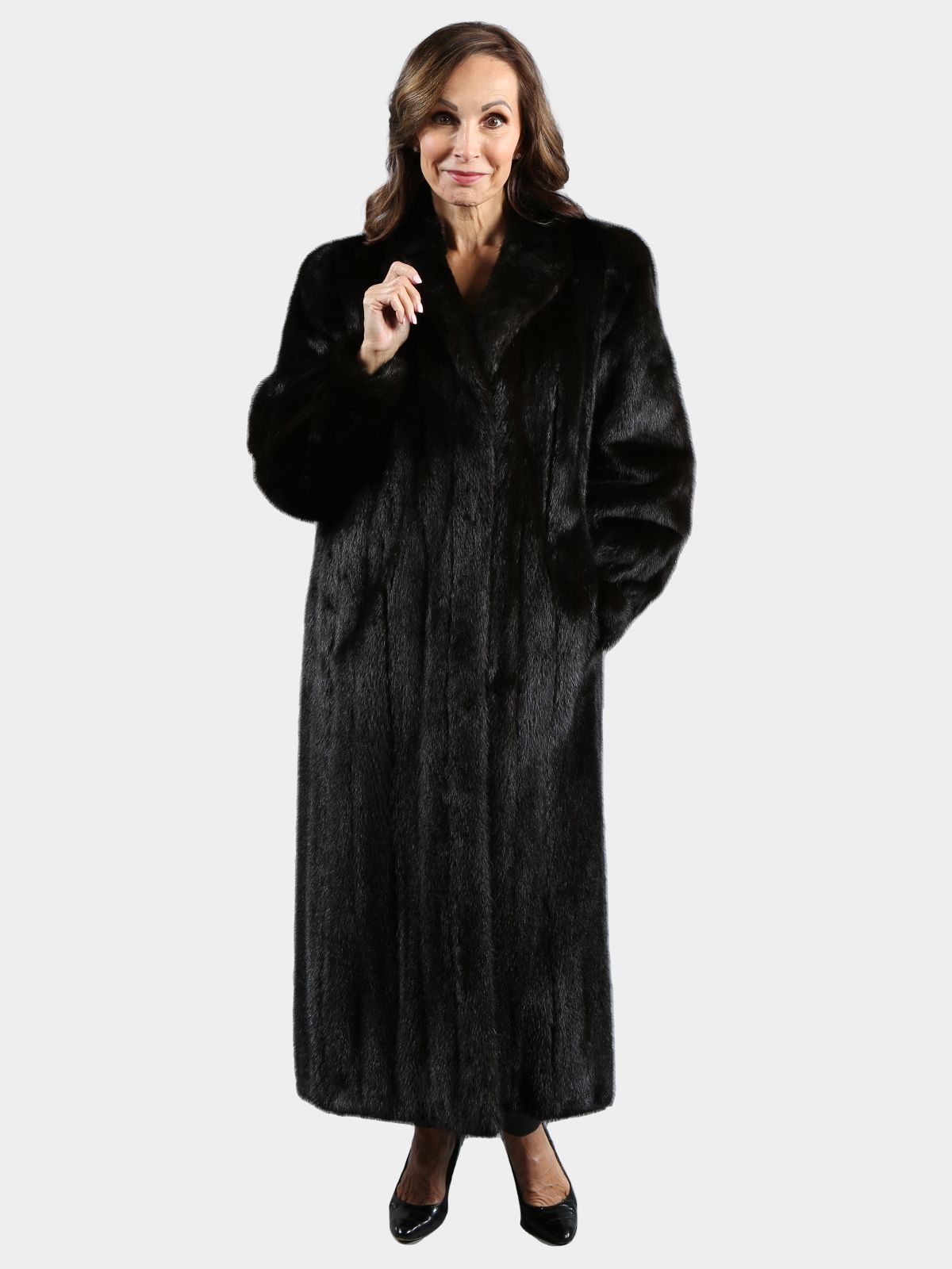 Woman s Ranch Mink Fur Coat