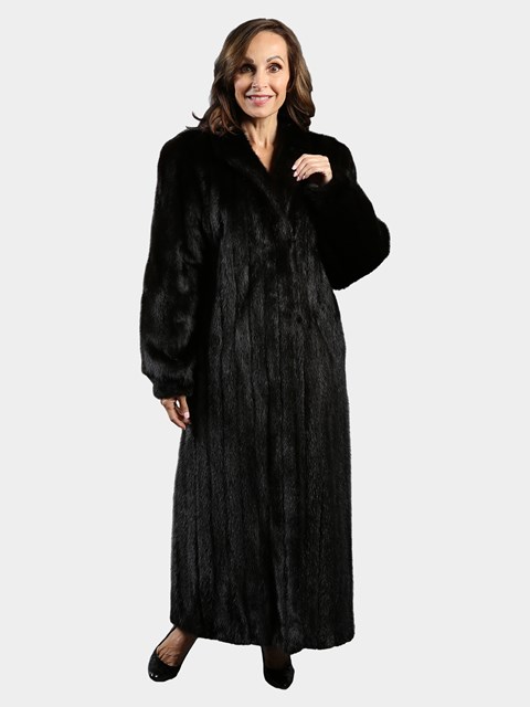 Woman's Ranch Mink Fur Coat