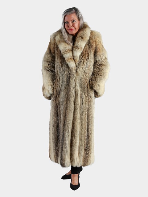 Woman's Coyote Fur Coat