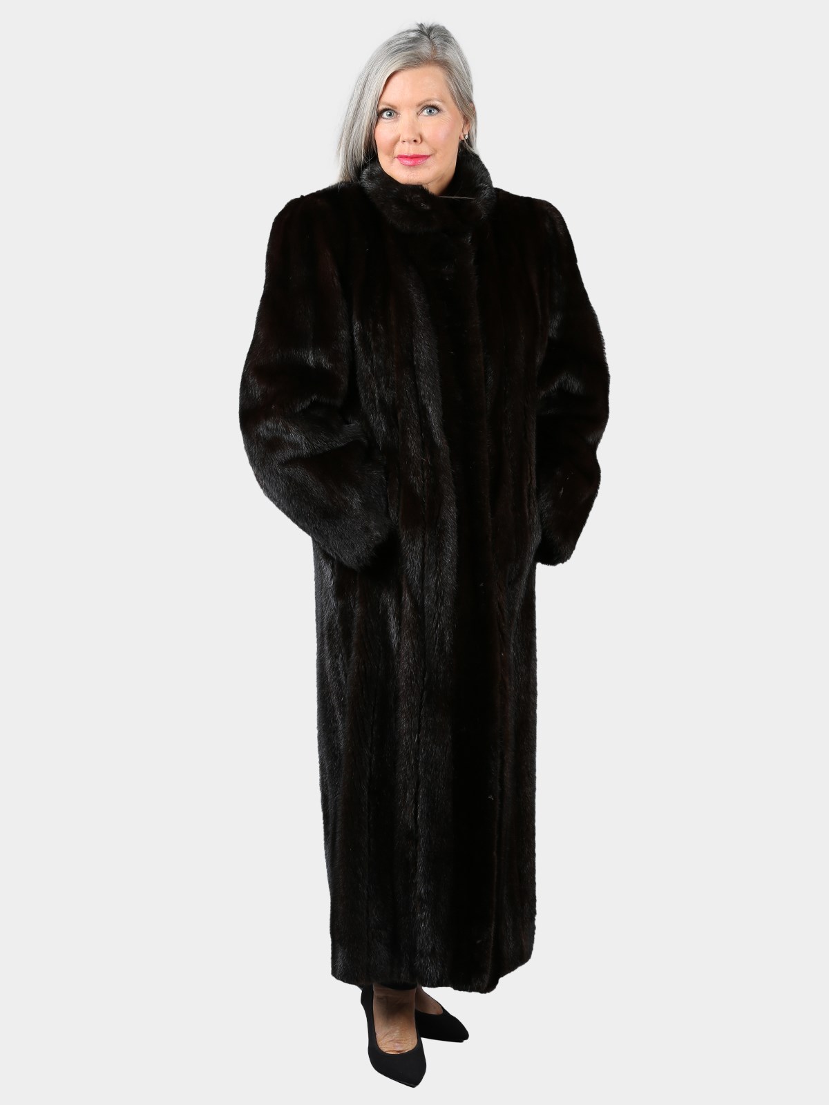 Fendi Mink Fur Full Length Coat (Size 16 - L)