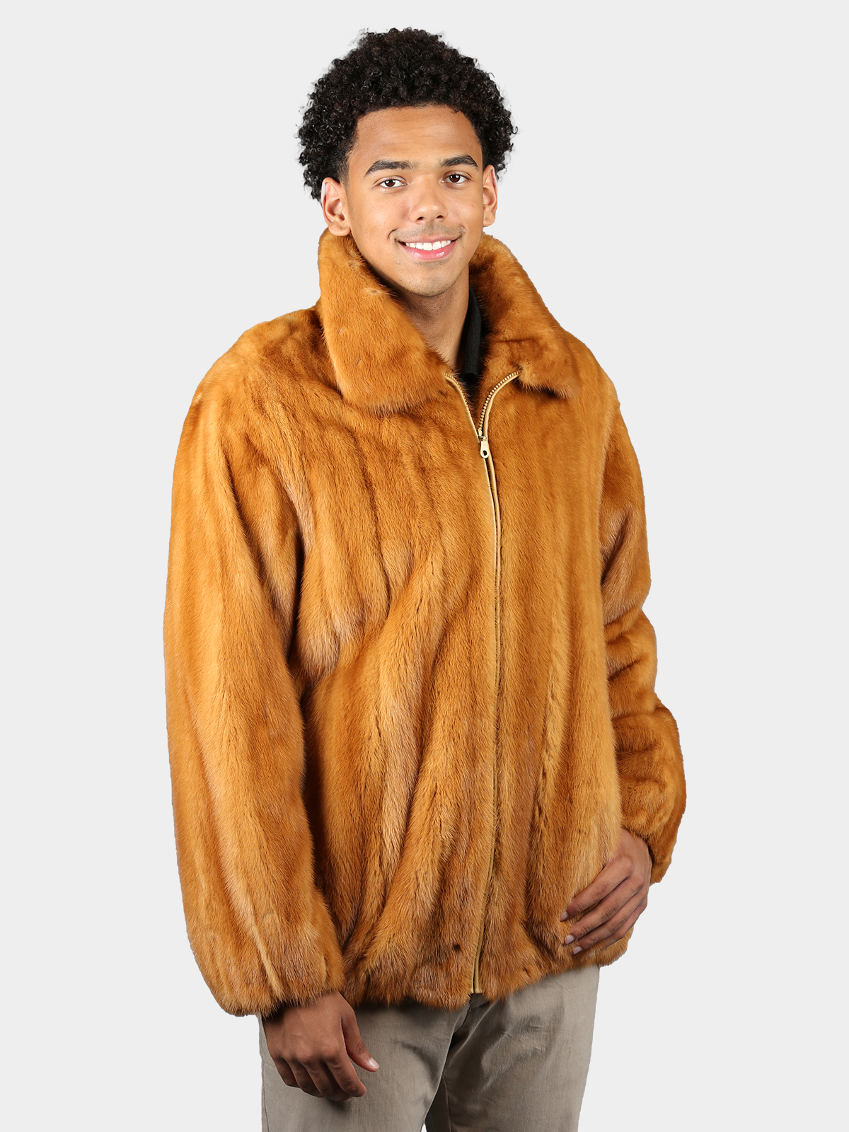 Mink fur shops jacket