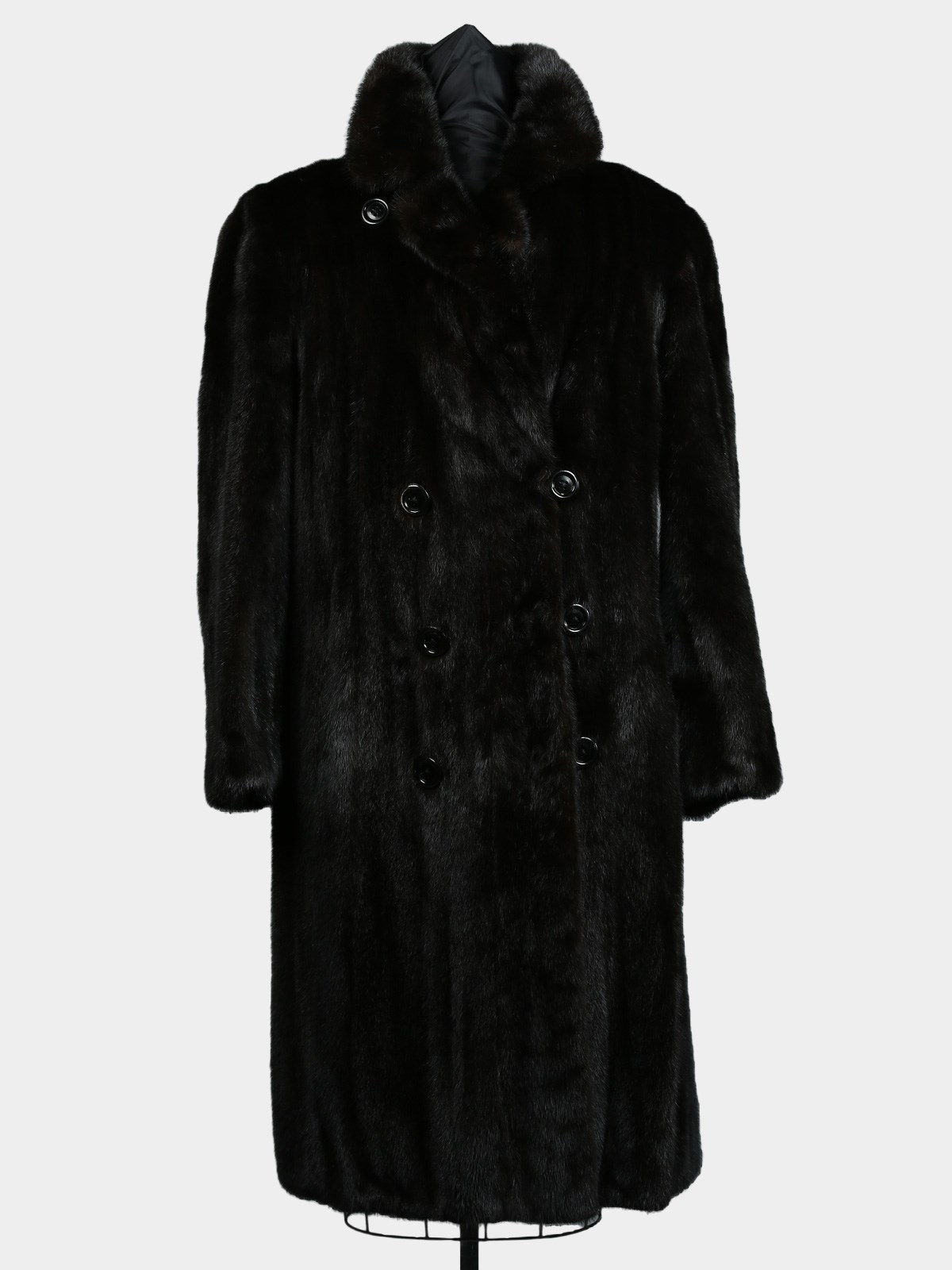 Man's Natural Ranch Mink Fur Coat