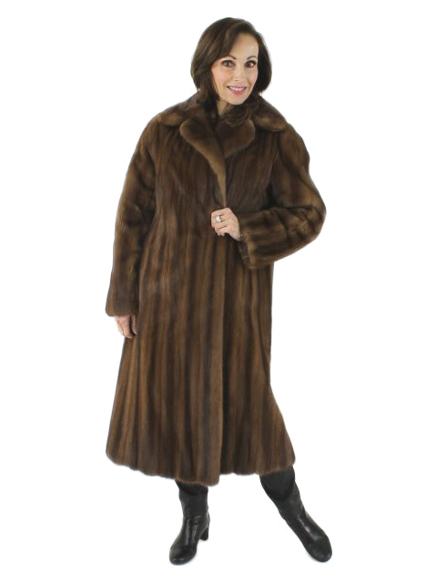 Azurene Mink Fur Jacket - Women's Mink Jacket - Large | Estate Furs