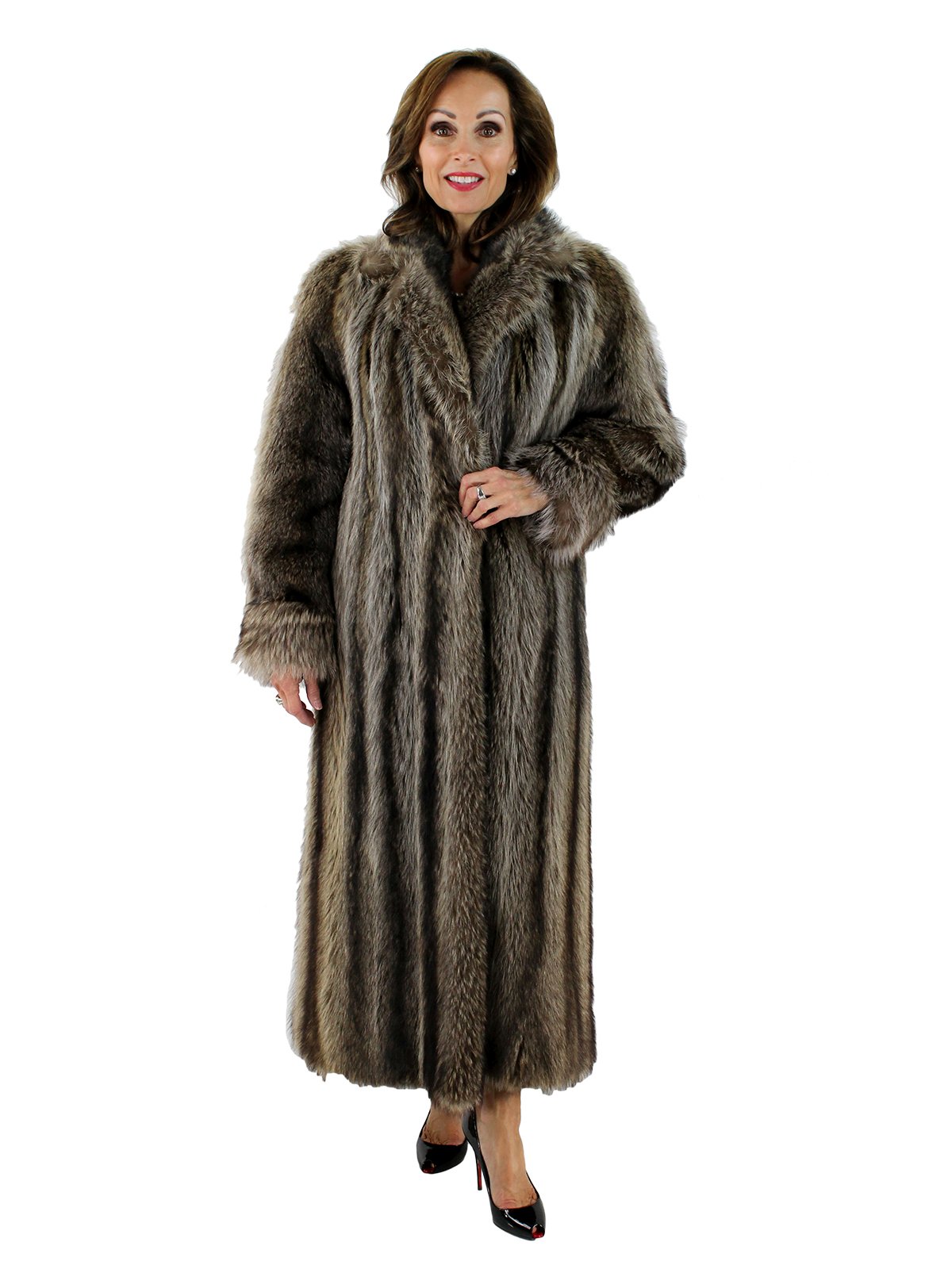 Raccoon Fur Coat - Women's Small | Estate Furs