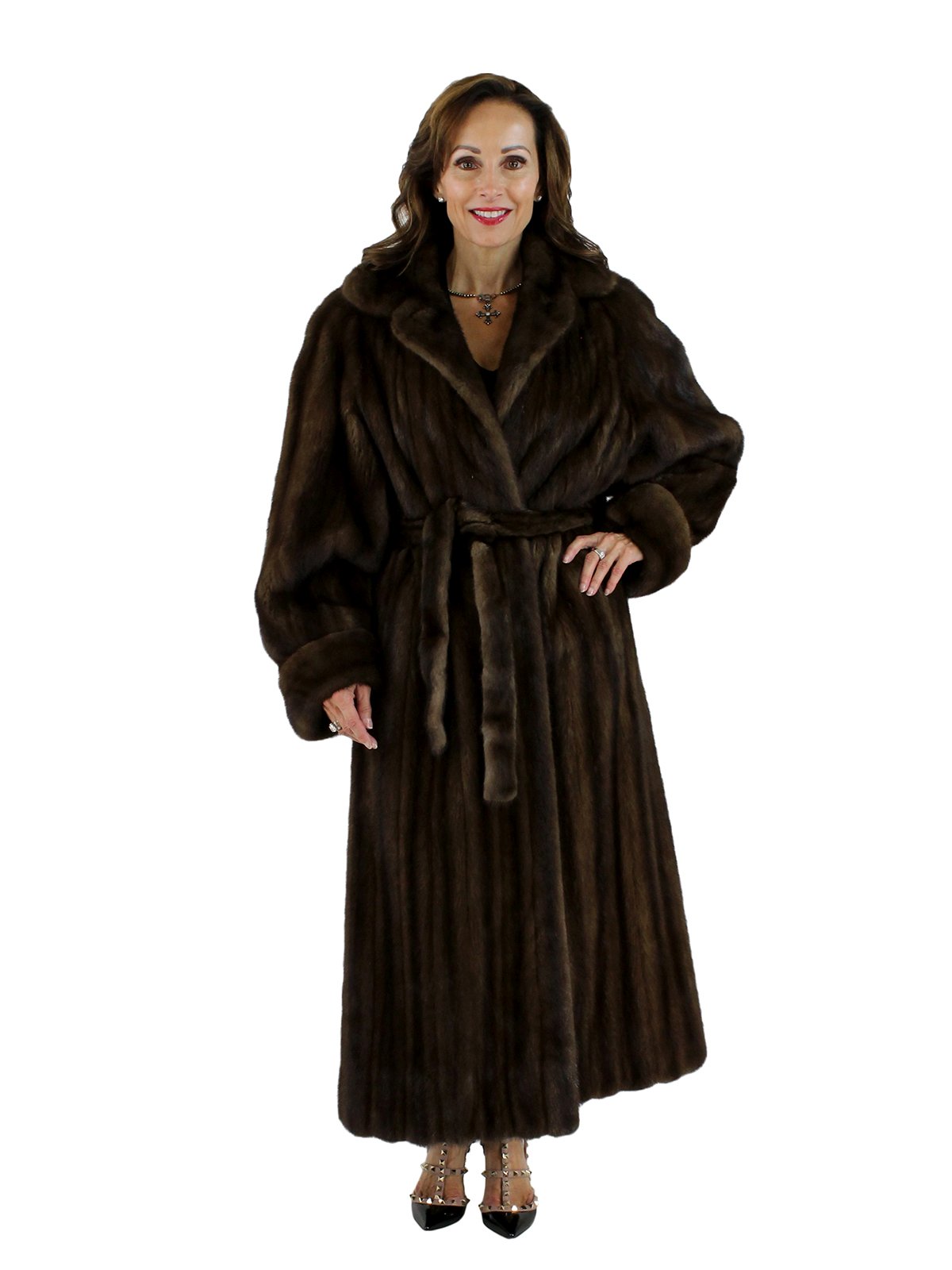 Lunaraine Female Mink Fur Coat Large Estate Furs 