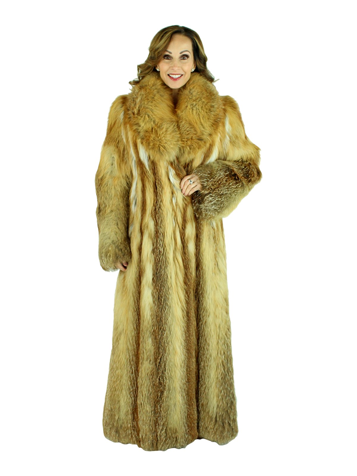Red Fox Fur Coat Women S Fur Coat Small Estate Furs