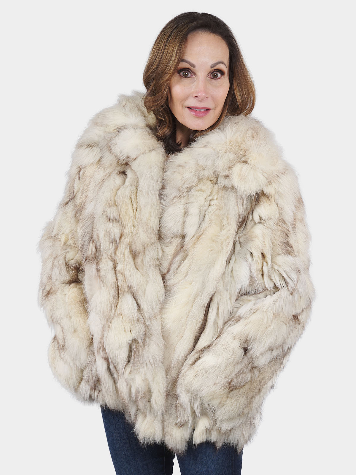 Women's Norwegian Fox Fur Jacket (Small) | Estate Furs