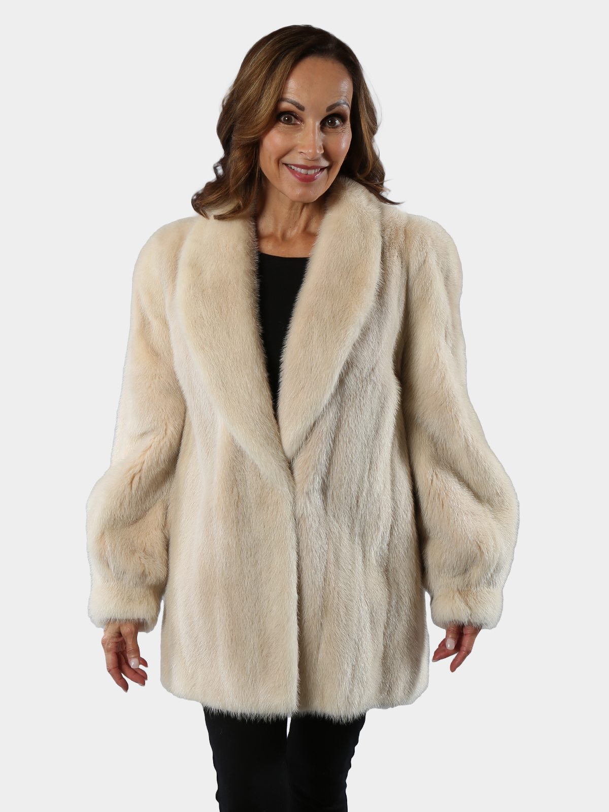 Tourmaline Mink Fur Jacket (Women's Small) - Estate Furs