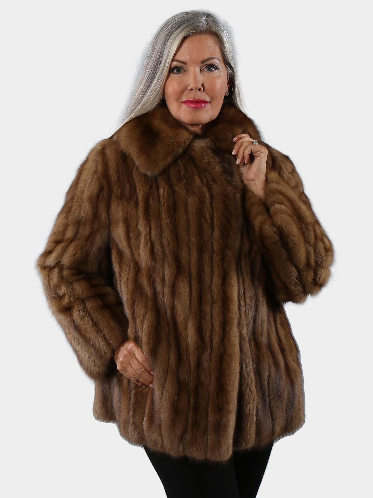 Sable Fur Jacket (Women's Large) - Estate Furs