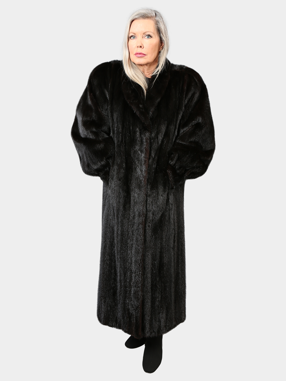 Ranch Mink Fur Coat - Women's Fur Coat - Estate Furs