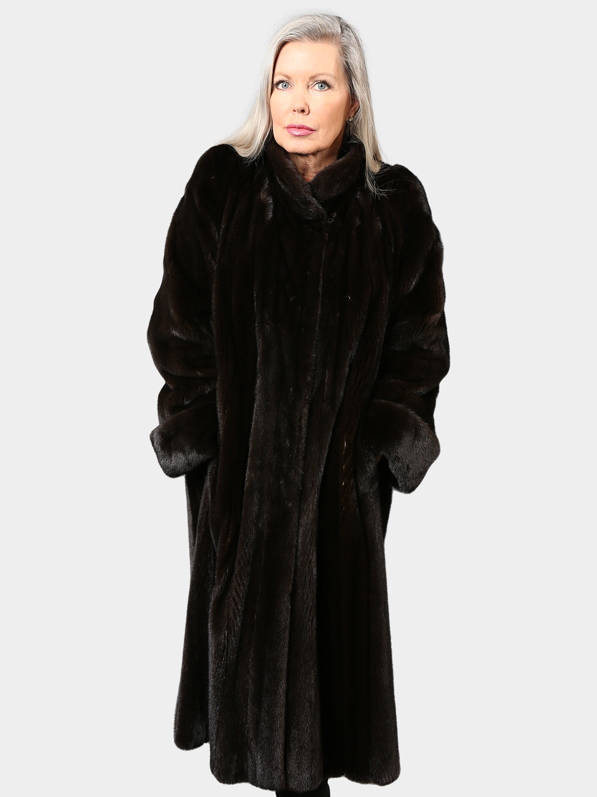 Ranch Female Mink Fur Coat - Woman's Fur Coat - Estate Furs